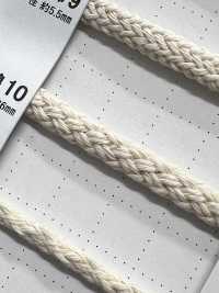 C10 天然材料繩PART1 10% 棉圓繩 6.0mm[緞帶、帶、繩子] Cordon 更多照片