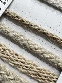 KNF3 天然材質繩第二部分 洋麻 3 條圓繩 5.3mm[緞帶、帶、繩子] Cordon 更多照片