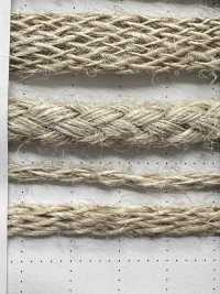 KNF8 天然材料繩第二部分 洋麻 8 條圓繩 9.0mm[緞帶、帶、繩子] Cordon 更多照片