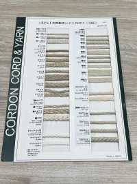 KNF9 天然材質繩第二部分 洋麻 9 條圓繩 2.0mm[緞帶、帶、繩子] Cordon 更多照片