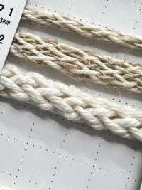 CS2 天然材料繩PART2 棉質 2 圓繩 7.0mm[緞帶、帶、繩子] Cordon 更多照片