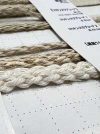 CS2 天然材料繩PART2 棉質 2 圓繩 7.0mm[緞帶、帶、繩子] Cordon 更多照片