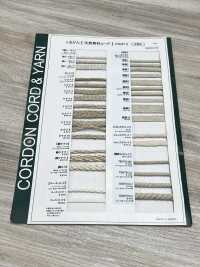 CL3 天然材料繩PART2麻3 圓繩 5.0mm[緞帶、帶、繩子] Cordon 更多照片