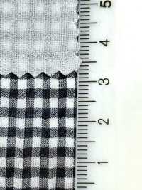 14428 80支線棉質峇裡紗雪紡格子格紋三重水洗加工[布料] SUNWELL 三維爾 更多照片