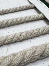 TENT01(LL) 天然材料繩PART2 TENT01(LL) 圓繩 5.0mm[緞帶、帶、繩子] Cordon 更多照片