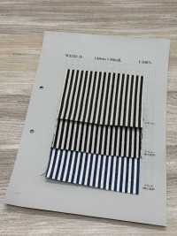 W3333-D Cotton Bold 條紋 Hickory 丹寧布 10盎司[布料] 吉和織物 更多照片