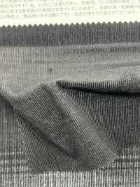 26264 21well 硫化黑色燈芯絨格紋[布料] SUNWELL 三維爾 更多照片