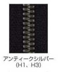 5SGWH3C-SLSB-B 對接式 EXCELLA® 拉鍊 5尺寸 古銀 閉尾雙頭 YKK拉鍊 更多照片