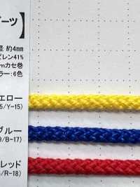 WKBC 工作靴繩圓帶 4.0mm[緞帶、帶、繩子] Cordon 更多照片