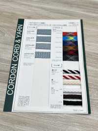 10-CAC 10毫米圓形棉線[緞帶、帶、繩子] Cordon 更多照片