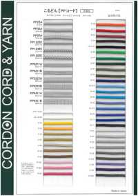 PPNREF20L34C 3.4毫米卷圓繩子[緞帶、帶、繩子] Cordon 更多照片