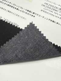 HK2002B 靛藍布雷布帆布，印度墨水塗層，未經水洗工藝[布料] 古山 更多照片