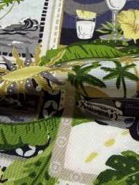 4256 平紋布時尚的放鬆島嶼補丁[布料] VANCET 更多照片