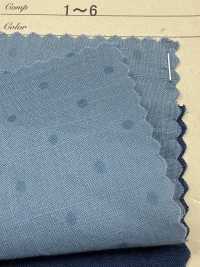 A-1510 花卉圓點靛藍印花[布料] 有延商店 更多照片