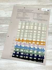 82168 波紋交叉隨機格紋[布料] VANCET 更多照片