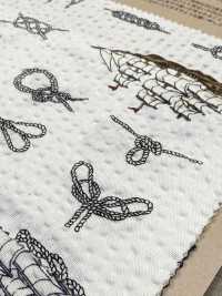 82170 漣漪十字：大海是男人的鄉愁－繩索與船舶[布料] VANCET 更多照片