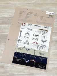 82170 漣漪十字：大海是男人的鄉愁－繩索與船舶[布料] VANCET 更多照片