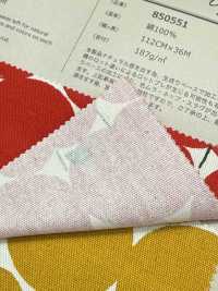 850551 未漂白牛津棉蘋果圓點[布料] VANCET 更多照片