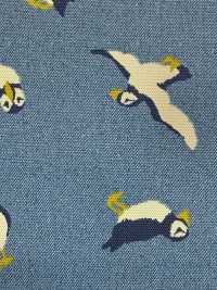 850602 牛津丹寧布x Animal = Puffin[布料] VANCET 更多照片