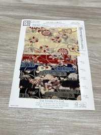 KKP2338-D-KANZESUI 二子絲縐觀世水[布料] 小紋工房(宇仁纖維) 更多照片