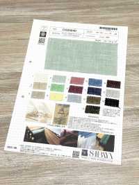 OS20640 亞麻紗布，經日曬及水洗加工[布料] 柴屋 更多照片