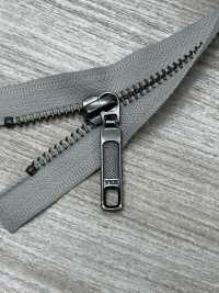 5RGTHOR-OUTLET 金屬拉鍊， 5尺寸，古銀色，開口 YKK拉鍊 更多照片