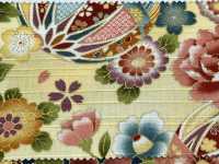 AP62902 彩色圖案燙金緞面（圓捲）[布料] Cosmo Textile 更多照片