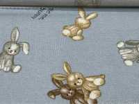 AP62202 我的毛茸茸朋友動物坯布（圓形）[布料] Cosmo Textile 更多照片