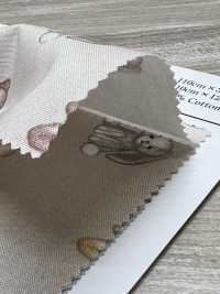 AP62202 我的毛茸茸朋友動物坯布（圓形）[布料] Cosmo Textile 更多照片