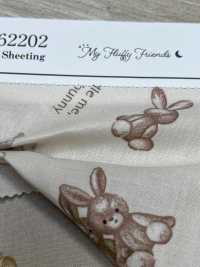 AP62202 我的毛茸茸朋友動物坯布（圓形）[布料] Cosmo Textile 更多照片