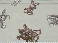 AP62202 我的毛茸茸朋友動物坯布（圓形）[布料] Cosmo Textile 更多照片