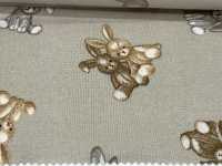 AP62202 我的毛茸茸朋友動物坯布（圓形）[布料] Cosmo Textile 更多照片