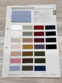 B6810Z 20 單紗線坯布，水洗加工，半折疊[布料] VANCET 更多照片