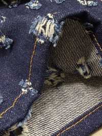 WALA-30ID Waracut 隨機方格圖案牛仔丹寧布[布料] DUCK TEXTILE 更多照片