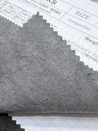 SBY40KS L1/40 亞麻帆布炭黑染色/柿子色染色[布料] 柴屋 更多照片