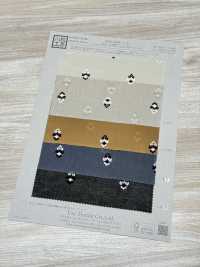 KKH800F-4 80精紡細布棉布，顏料染色，植絨處理。[布料] 小紋工房(宇仁纖維) 更多照片