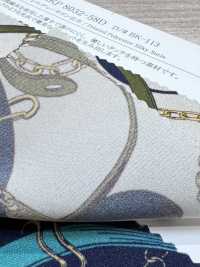 KKP8032-58D-BK-113 絲滑露珠緞紋寬幅[布料] 小紋工房(宇仁纖維) 更多照片