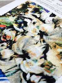 KKP8032-58D-BK-464 絲滑緞紋寬幅[布料] 小紋工房(宇仁纖維) 更多照片