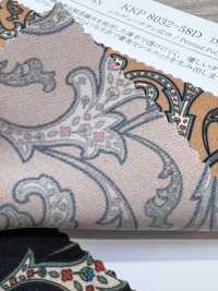 KKP8032-58D-BK-487 絲滑露珠緞紋寬幅[布料] 小紋工房(宇仁纖維) 更多照片