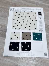 KKP9144-W-SB-184 彈力錘緞紋寬幅[布料] 小紋工房(宇仁纖維) 更多照片