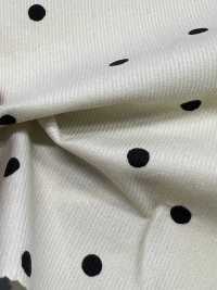 19190 燈芯絨隨機圓點圖案[布料] SUNWELL 三維爾 更多照片