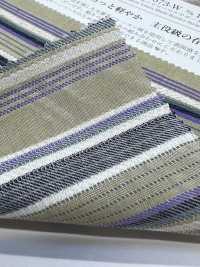 KYC673-W-1 棉、人造絲、亞麻多臂多臂提花寬幅多寬幅[布料] 小紋工房(宇仁纖維) 更多照片