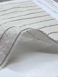 KYC904-ST 條紋色織開孔褶皺抽褶[布料] 小紋工房(宇仁纖維) 更多照片