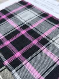 KYC921-C-2 棉天絲色織抽褶[布料] 小紋工房(宇仁纖維) 更多照片