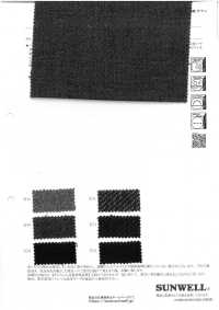 43505 LANATEC®️ 實驗室粗呢斜紋布雷布[布料] SUNWELL 三維爾 更多照片