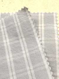 BC7003 有機棉/再生聚酯纖維，格紋水洗加工[布料] Cosmo Textile 更多照片