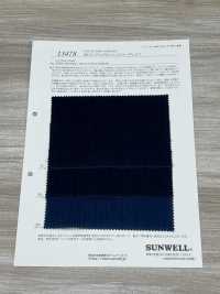 13478 8W 靛藍水洗燈芯絨[布料] SUNWELL 三維爾 更多照片