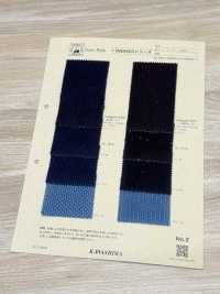 INDIGO1423 條紋刺繡[布料] 富士金梅 更多照片