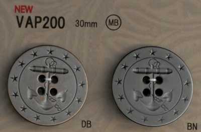 VAP200 錨形鈕扣