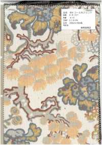A-8187 8W燈芯絨印花[布料] 有延商店 更多照片